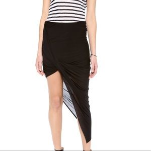 Helmut Lang Asymmetrical Skirt Small